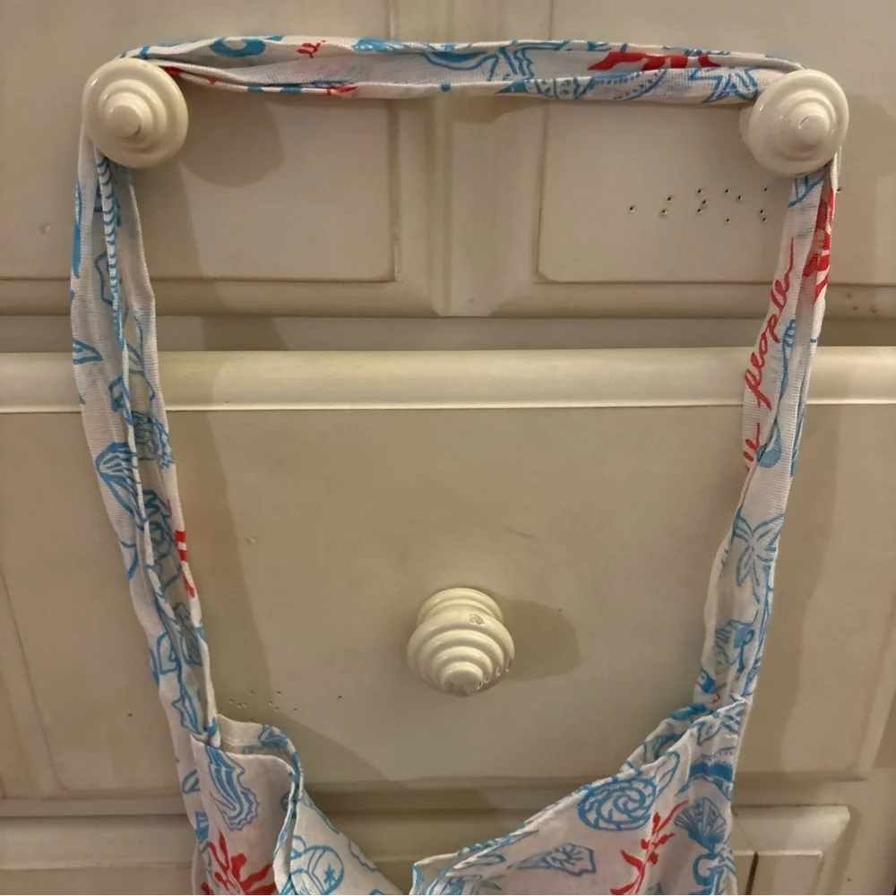 Seashell Print Tote Bag FREE PEOPLE - Picture 6 of 6